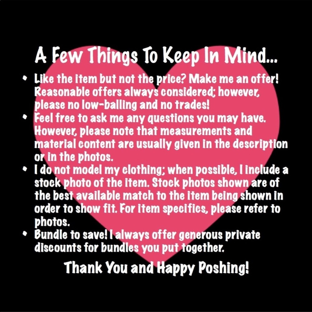 A FEW THINGS TO KEEP IN MIND